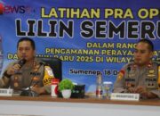 Jelang Nataru, Kapolres Sumenep Gelar Latihan Pra Operasi Lilin Semeru 2024