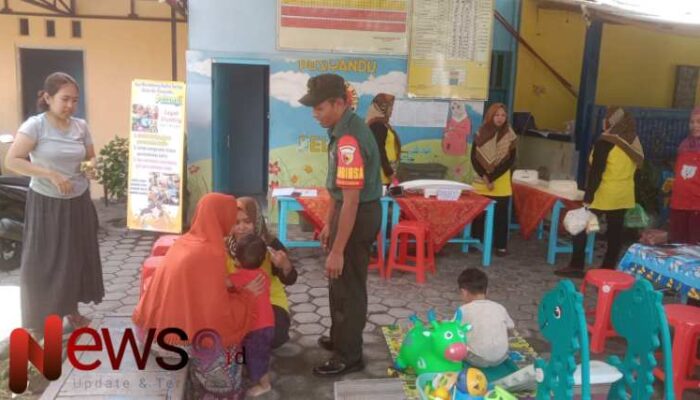 Sinergisitas Babinsa Kutorenon dalam Pendampingan Posyandu, Tingkatkan Pelayanan Kesehatan Masyarakat