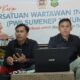 Foto: Ketua PWI Sumenep, Syamsul Arifin, didampingi anggota saat rapat kerja (Raker), @by_News9.id