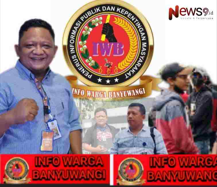 Foto: Abi Arbain, Ketua Dewan PAC Genteng Info Warga Banyuwangi, @by_News9.id