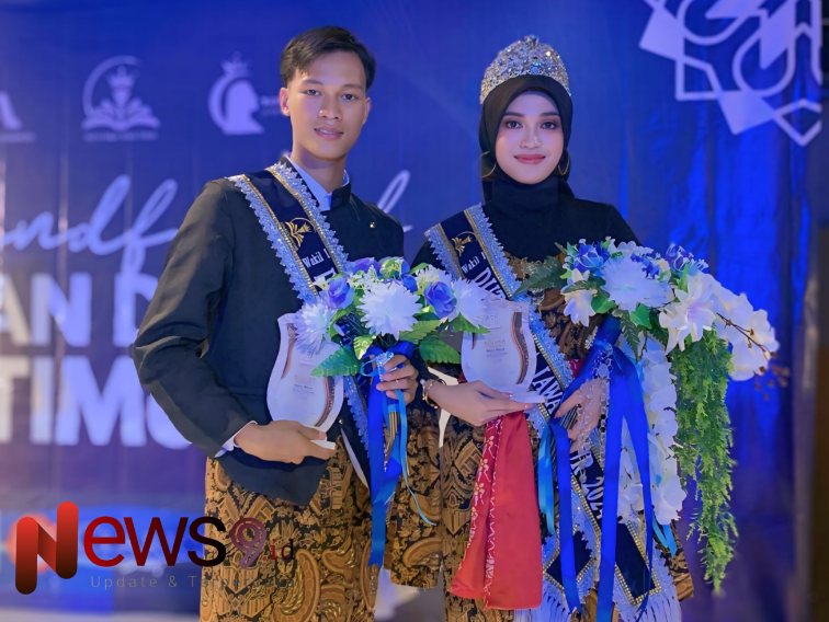 Foto: Hiandra AZ (kiri), mahasiswa program studi Teknik Industri angkatan 2023 Universitas Bahaudin Mudhary (UNIBA) Kabupaten Sumenep, @by_News9.id