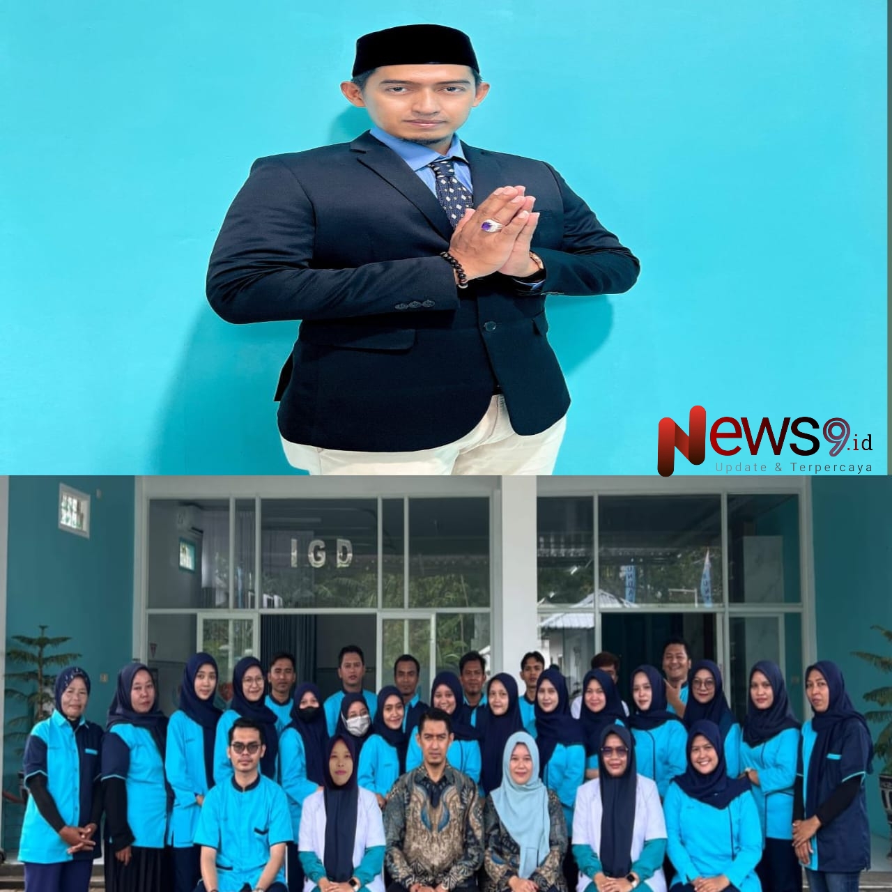 Foto: Keluarga Klinik Pratama Bunda Maharani, @by_News9.id