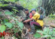 Konservasi Lingkungan, Babinsa dan Warga Tanam Pohon di Sumber Mata Air Sedaeng
