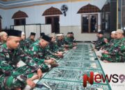 Kodim 0821/Lumajang Gelar Doa Bersama Sambut Pergantian Tahun dengan Khidmat