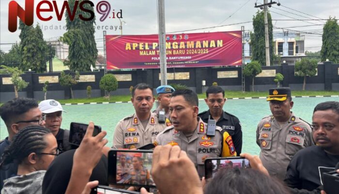 Polresta Banyuwangi Gelar Apel Kesiapan Pengamanan Malam Pergantian Tahun 2025