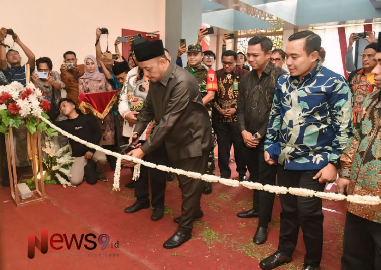 Foto: Ketua DPRD Sumenep, H. Zainal Arifin, dalam peresmian gedung baru, @by_News9.id