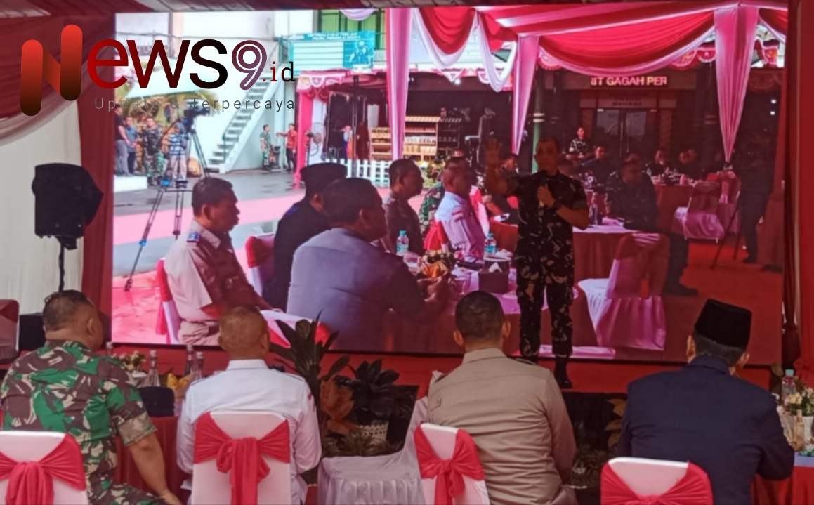 Foto: Kunjungan kerja Pangdam V/ Brawijaya, Mayjen TNI Rudi Saladin, MA. Ke Kodim 0821/Lumajang, @by_News9.id