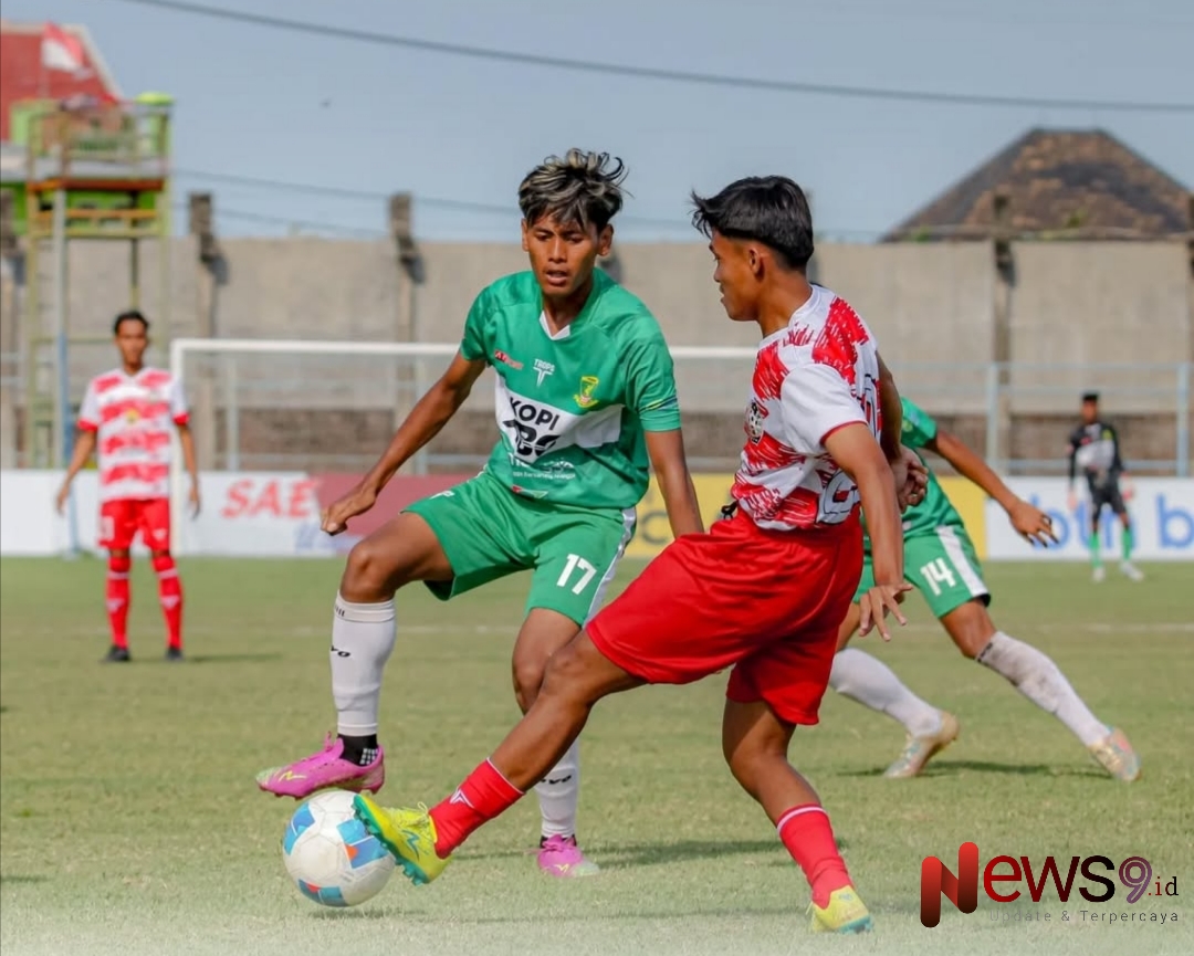 Foto: Laskar Kuda Terbang sukses menaklukkan Persepam Pamekasan dengan skor meyakinkan 3-1. @by_News9.id