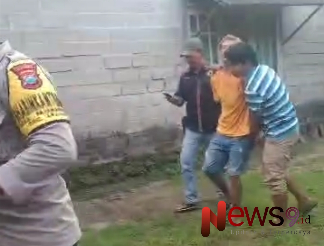 Foto: Gerak cepat Polsek Kangean Polres Sumenep Amankan pria berinisial AQ (Pelaku), @by_News9.id
