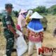 Foto: Serda Yayat Sugiat, melaksanakan pendampingan panen padi, @by_News9.id