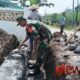 Foto: Serda Lukman Subki, bersama warga setempat melaksanakan kegiatan karya bakti, @by_News9.id