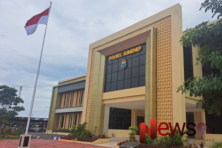 Foto: Kantor Kepolisian Resor (Polres) Sumenep, @by_News9.id
