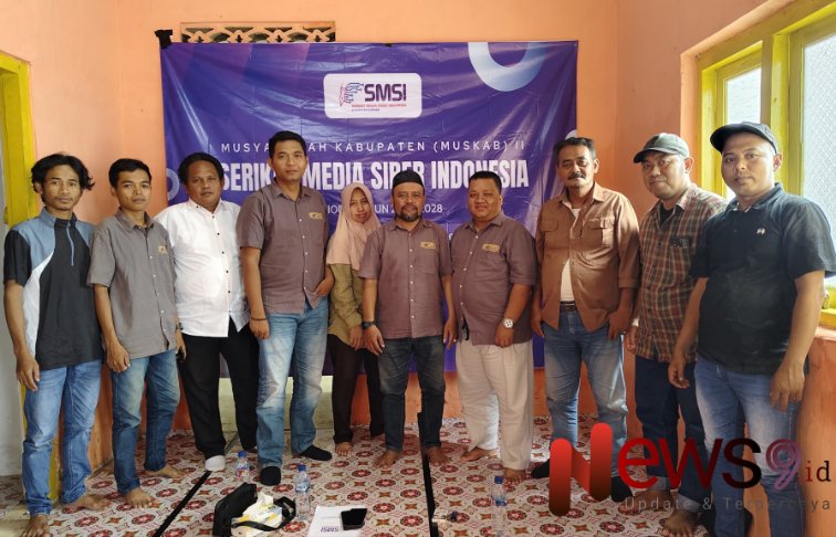 Foto: Serikat Media Siber Indonesia (SMSI) Kabupaten Sumenep, Madura, Jawa Timur, sukses menggelar Musyawarah Kabupaten (Muskab) ke-2. @by_News9.id