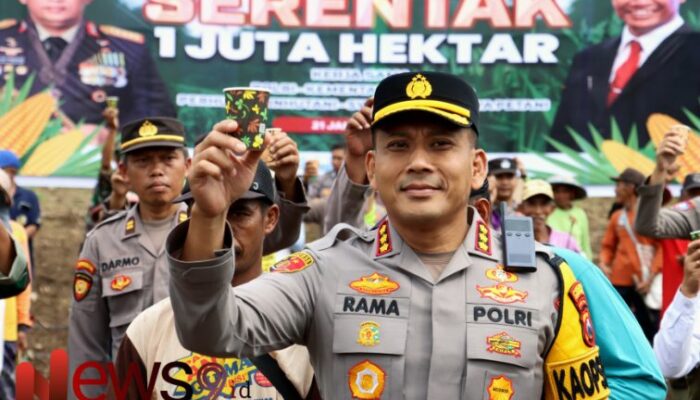 Wujudkan Asta Cita Polresta Banyuwangi Dukung Ketahan Pangan 