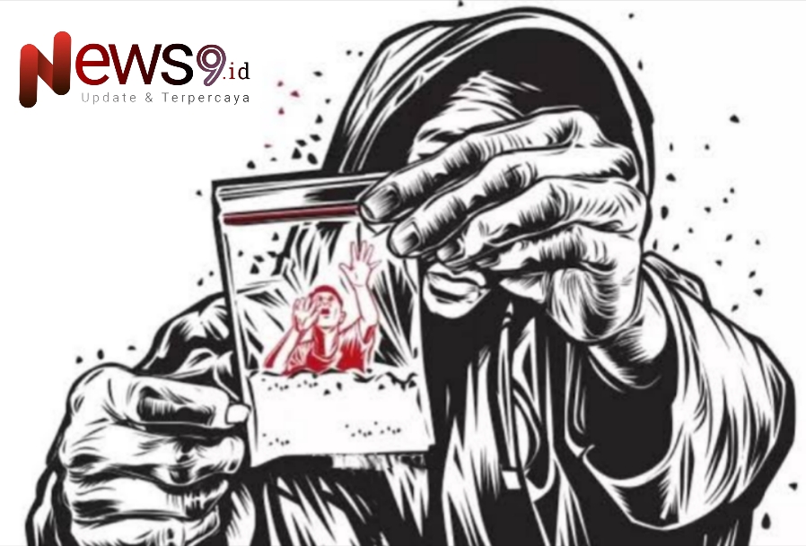 Foto (Ilustrasi) DPO Riyanto, bandar Narkoba yang hingga saat ini belum berhasil diringkus. @by_News9.id