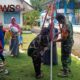 Foto: Serda Aryanto, melaksanakan pendampingan dalam kegiatan Posyandu. @by_News9.id