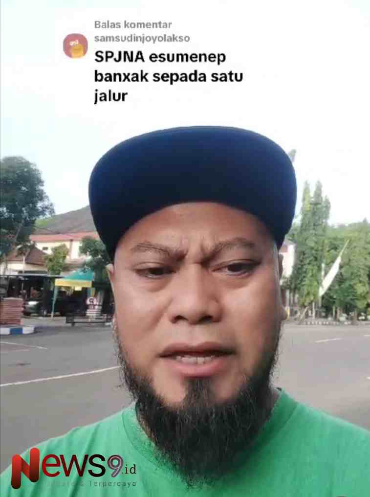 Foto: Ainur Rahman, aktivis sekaligus Tiktoker Sumenep, @by_ News9.id