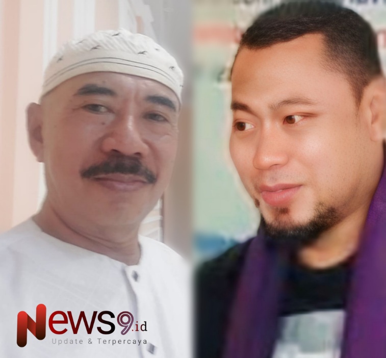 Foto: Miskun Legiyono, Ketua Asosiasi Kepala Desa (AKD) Kabupaten Sumenep (kiri) dan Ainur Rahman, Tiktoker Sumenep. @by_News9.id