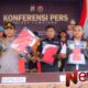 Foto: Kapolres Lumajang, AKBP Alex Shandy Siregar rilis ungkap kasus pembunuhan. @by_News9.id