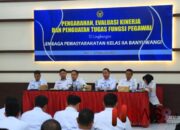 Rapat Dinas Perdana, Kalapas Banyuwangi: Evaluasi Kinerja Masing-Masing Bagian dan Laksanakan Tugas Sesuai SOP