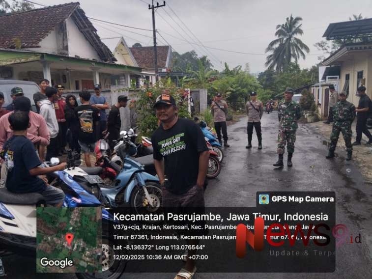 Foto: Warga Dusun Tesirejo, Desa Kertosari, Kecamatan Pasrujambe, Kabupaten Lumajang. @by_News9.id