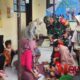 Foto: Peltu Guntur Rudi Purwanto, melaksanakan pendampingan dan monitoring langsung di Posyandu. @by_News9.id