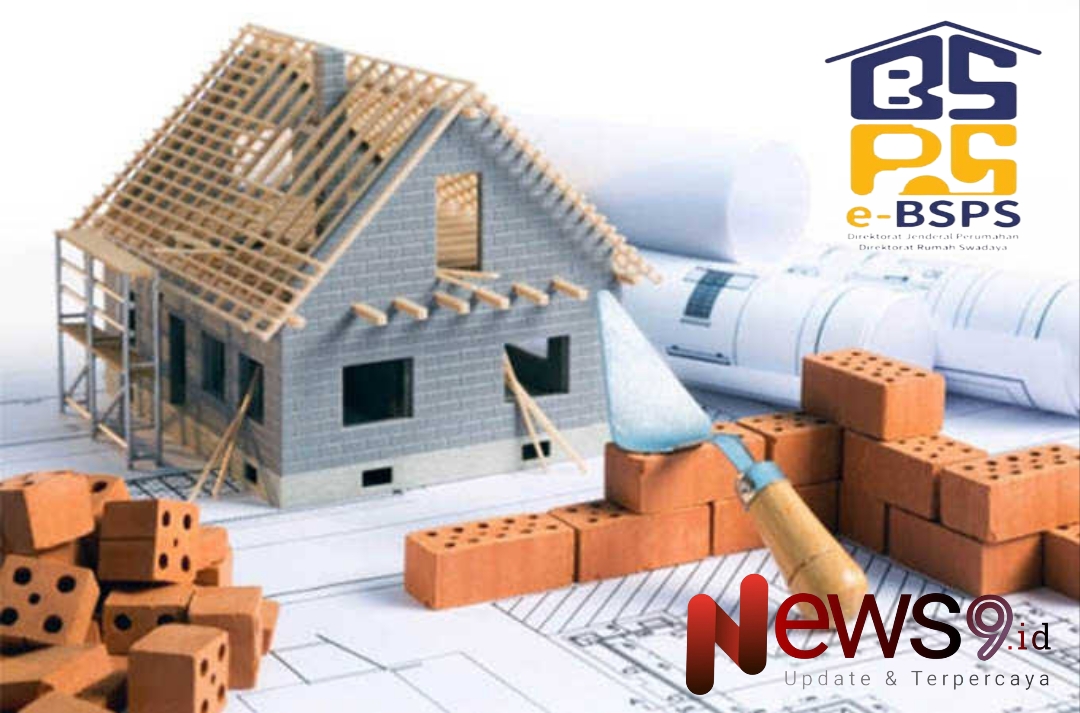Foto: (Ilustrasi) bangunan hibah Bantuan Stimulan Perumahan Swadaya (BSPS) 2024. @by_News9.id