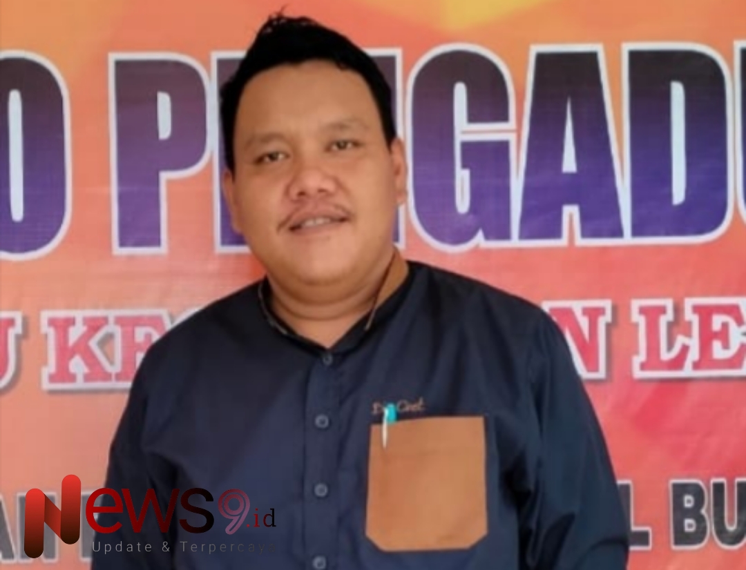Foto: Ahmad Hanafi, korlap  Aliansi Masyarakat Peduli Neneng. @by_News9.id
