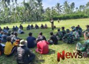 Jelang TMMD ke-123, Kodim 0821 Lumajang Bersihkan Lapangan Manunggal Krajan II