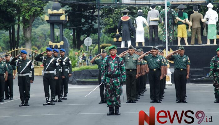 Indonesia Maju 2045: Amanat Kasad dalam Upacara Tujuh Belasan Kodim 0821/Lumajang