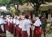 Pelatihan PBB oleh Babinsa Merakan, Bentuk Karakter Siswa yang Disiplin