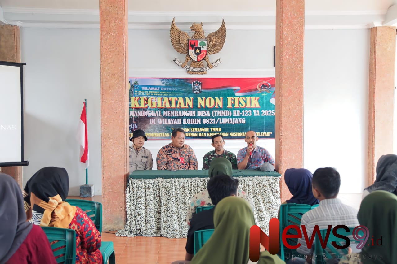 Foto: Sosialisasi Desa/Kelurahan Layak Anak (DEKELA) di Desa Burno, Kecamatan Senduro, @by_News9.id