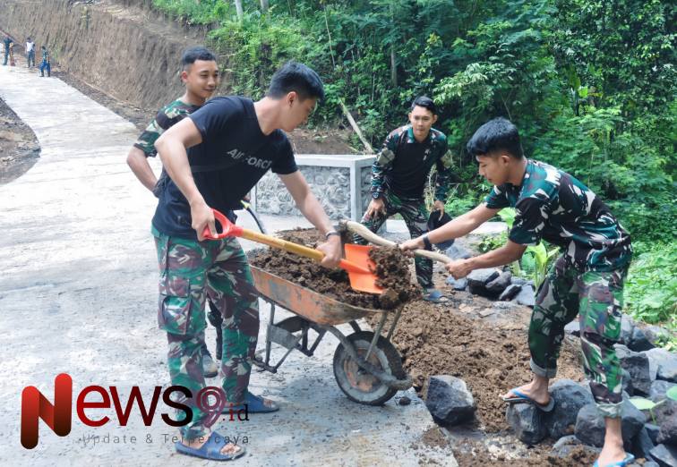 Foto: Menunjukkan komitmennya dalam mempercepat pembangunan infrastruktur pedesaan. @y_News9.id