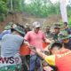 Foto: Semangat personel TNI Manunggal Membangun Desa (TMMD) ke-123 tidak surut dalam melaksanakan tugas. @by_News9.id