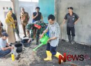 Tingkatkan Kemandirian Petani, TMMD ke-123 dan DKPP Lumajang Gelar Pelatihan Pembuatan Pupuk Organik di Burno
