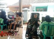 Membangun Kepedulian: Babinsa Kunir Kidul Ikut Serta Donor Darah di Wilayah