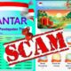 Foto: Aplikasi Kantar yang selama ini sudah dicurigai sebagai money game penghasil uang, hari ini terbukti scam. @by_News9.id
