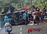 BREAKING NEWS: Kecelakaan di Batang-Batang, 4 Orang Luka-Luka