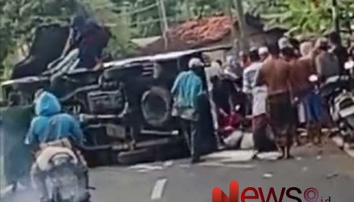 BREAKING NEWS: Kecelakaan di Batang-Batang, 4 Orang Luka-Luka