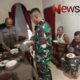 Foto: Momen keakraban tampak dalam kegiatan makan bersama di rumah warga. @by_News9.id