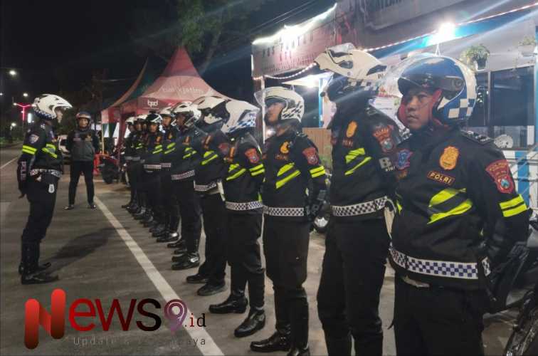 Foto: Tim Elang Satlantas Polres Sumenep semakin intensif dalam menggelar operasi penertiban. @by_News9.id