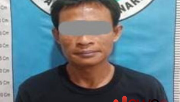 Kedapatan Sabu, Pria 41 Tahun di Pamolokan Ditangkap Polisi