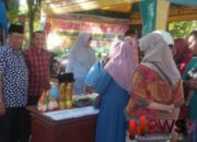 Warga Antusias Berburu Sembako Pasar Murah DKPP Sumenep Bersama Bulog