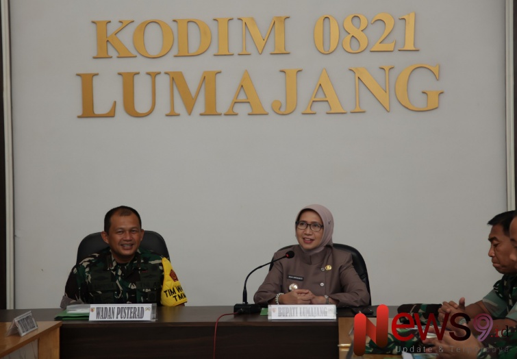 Foto: Pengawasan dan Evaluasi (Wasev) TNI Manunggal Membangun Desa (TMMD) ke-123. @by_News9.id