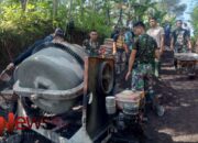 Pengerjaan Jalan TMMD ke-123 di Dusun Mlambing Capai 63 Persen