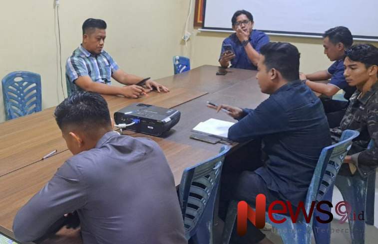 Foto: Barisan Keadilan Rakyat (Bakar) saat audiensi ke Polres Sumenep, @by_News9.id