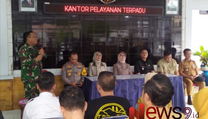 Dandim 0821/Lumajang Bersama Forkopimda Tinjau Pengelolaan Wisata Tumpak Sewu