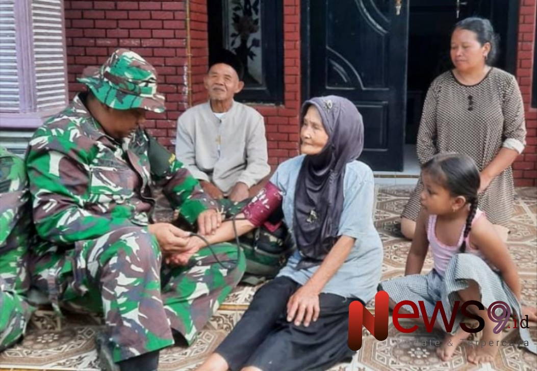 Foto: Program non-fisik TMMD yang bertujuan untuk meningkatkan kesejahteraan masyarakat. @by_News9.id