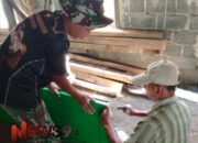 TNI dan Masyarakat Bersatu, Renovasi RTLH Ibu Ngatijah Hampir Selesai
