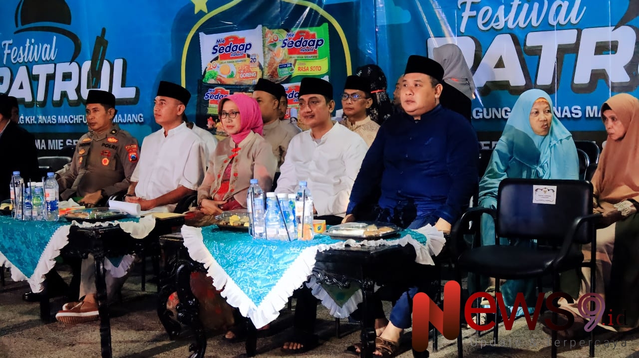 Foto: Jajaran Forkopimda Lumajang, menghadiri acara Festival Musik Patrol. @by_News9.id